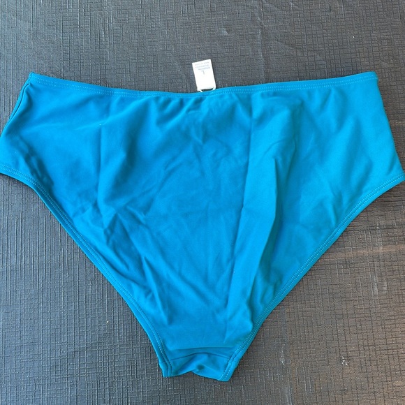 Swimsuit 2 Piece Ruffle Tummy Control Peplum Spaghetti StrapTankini Med - Picture 6 of 9